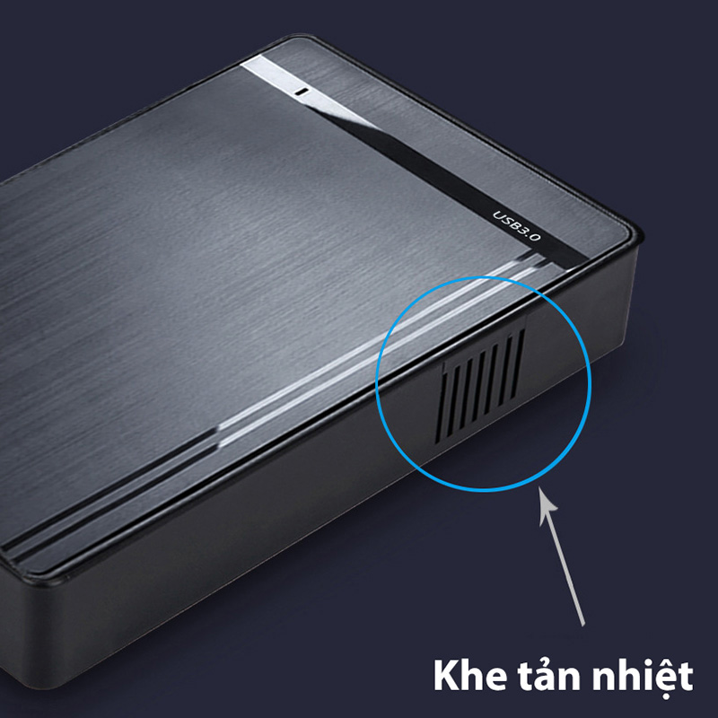 Box ổ cứng 3.5 inch USB2.0 USB3.0 - BX76