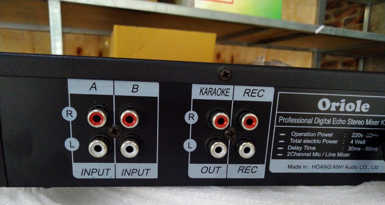 VANG KARAOKE GIA ĐÌNH K206 - NHẬP KHẨU