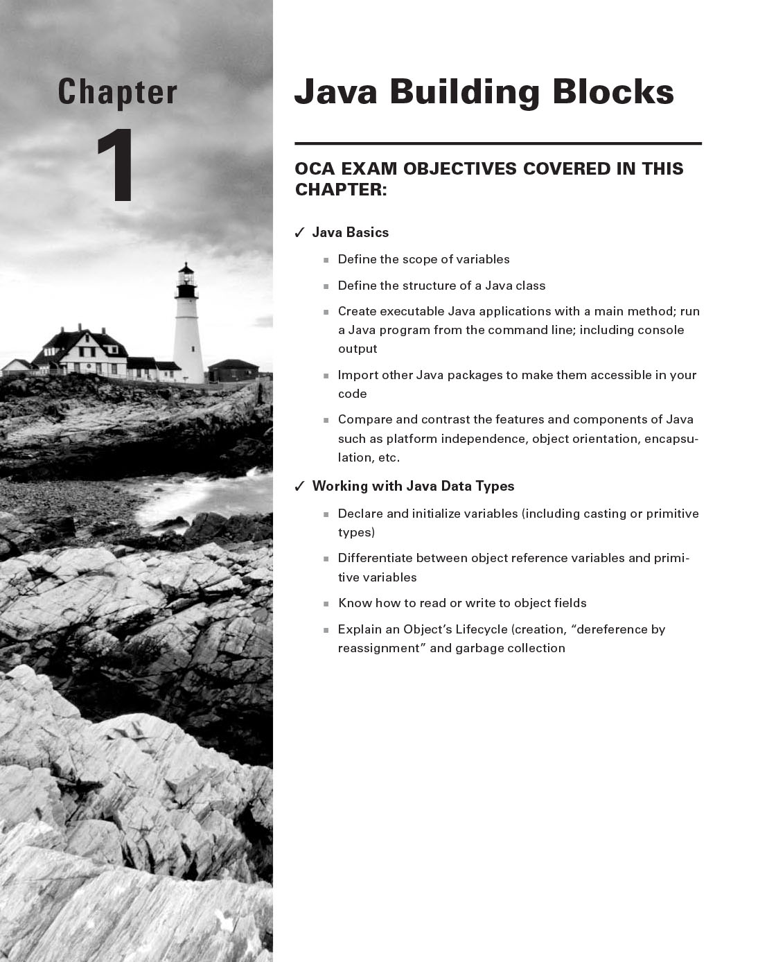 Sách OCA Oracle Certified Associate Java SE 8 Programmer I Study Guide Exam 1Z0-808