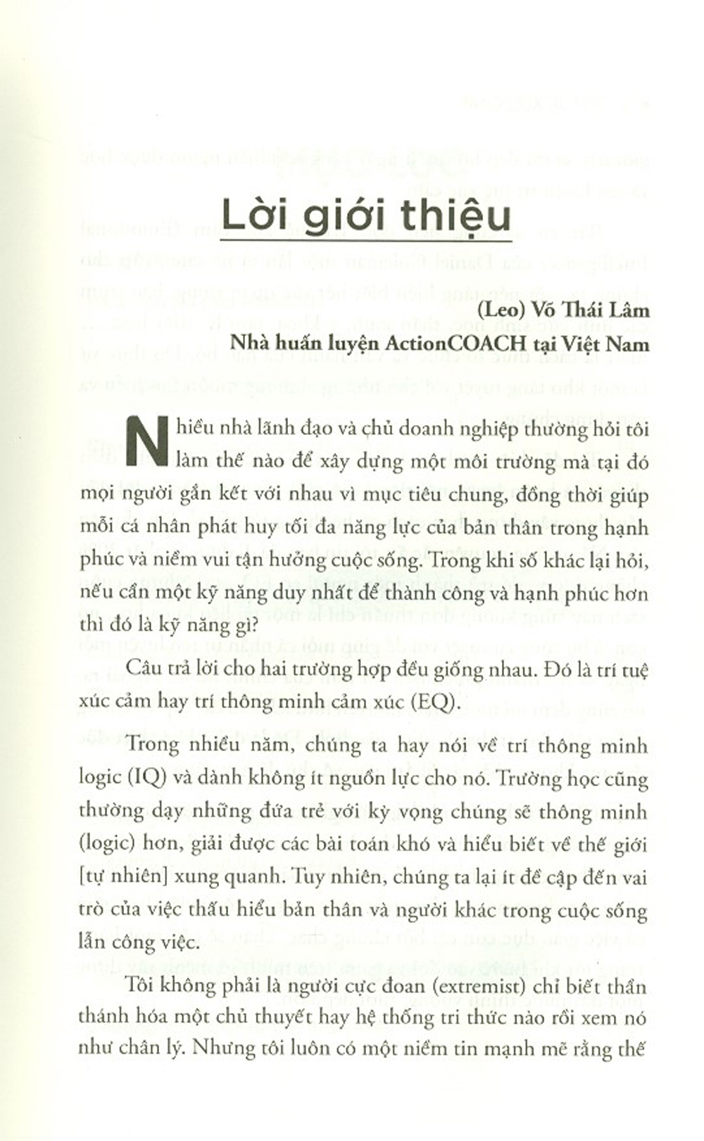 Sách - Trí Tuệ Xúc Cảm (Tái Bản)