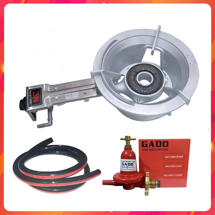 Bếp gas công nghiệp Gado 3N