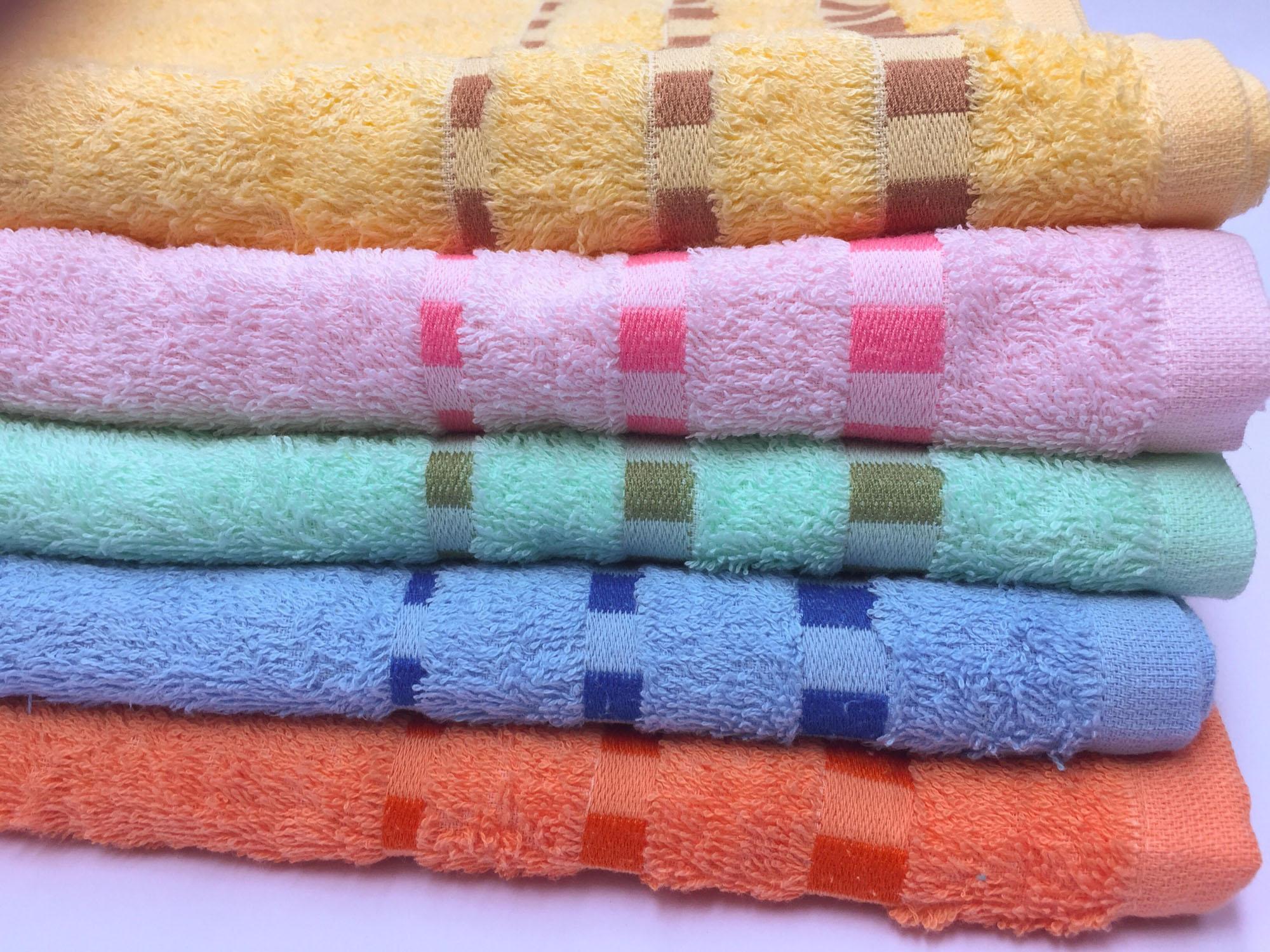Set 2 khăn tắm cotton khổ lớn (70x140)