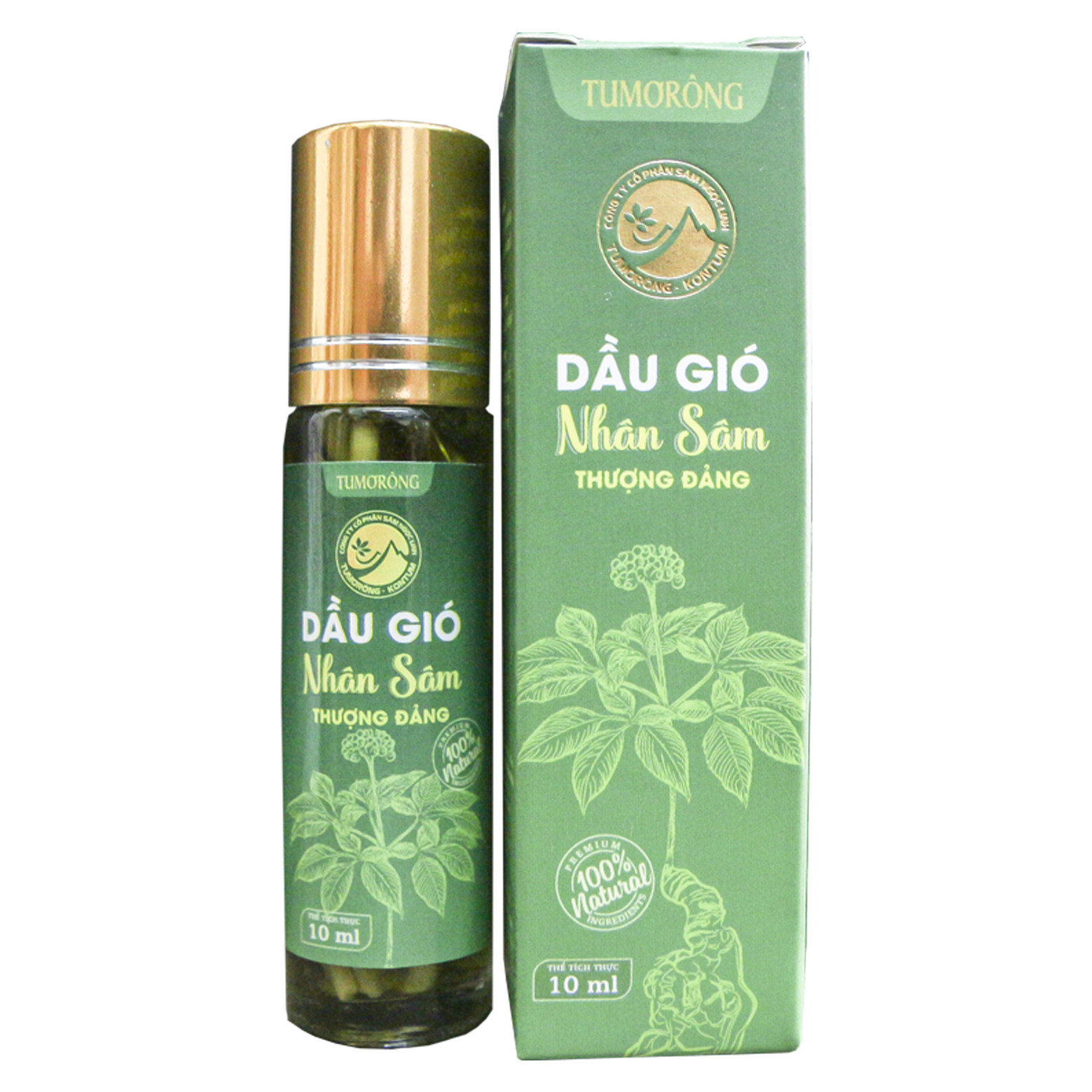 Dầu gió Thượng Đảng Nhân Sâm - Dầu gió Nhân Sâm - Triết xuất Sâm Ngọc Linh nguyên chất