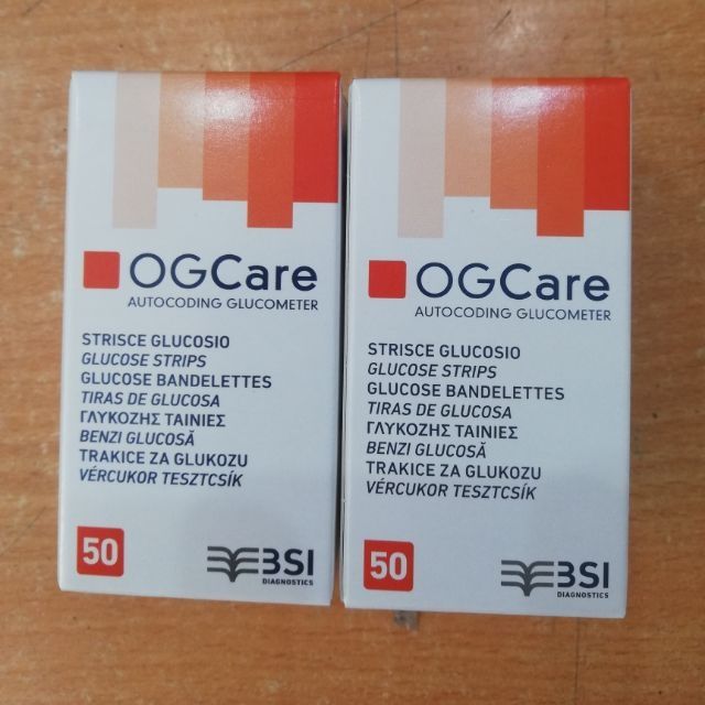 Que thử tiểu đường OGcare 50 test