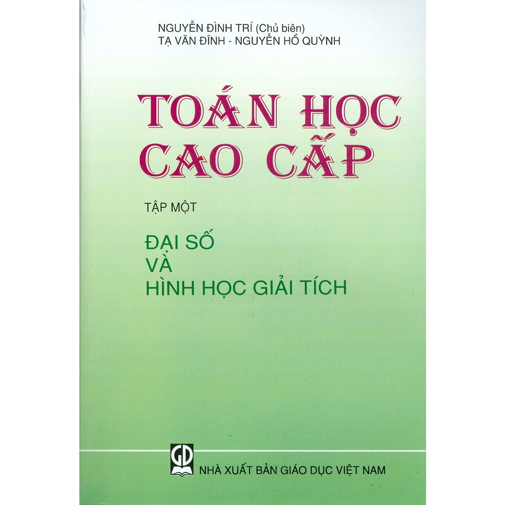 Sách - Toán Học Cao Cấp Tập 2 (Phép Tính Giải Tích Một Biến Số) - DN
