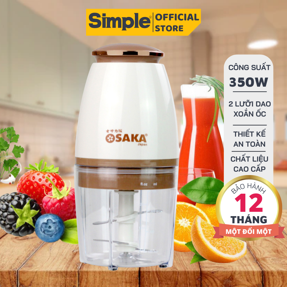 [BẢO HÀNH 12 THÁNG] Máy xay đa năng Osaka Japan Model 350W