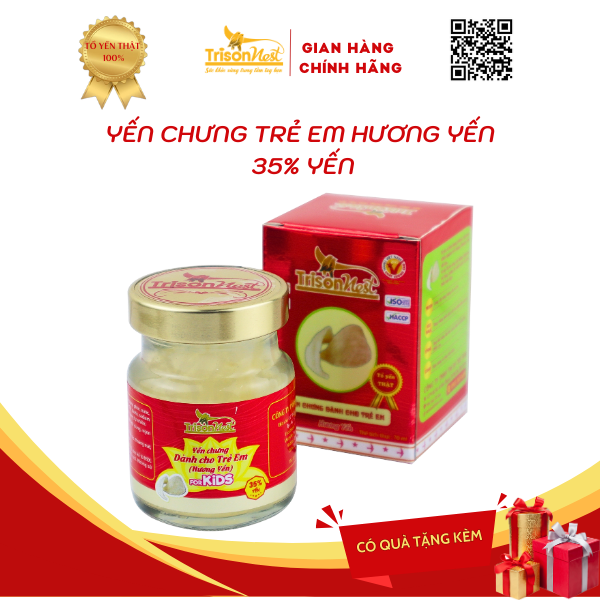 [YẾN SÀO TRÍ SƠN] YẾN CHƯNG SẴN 35% - HŨ