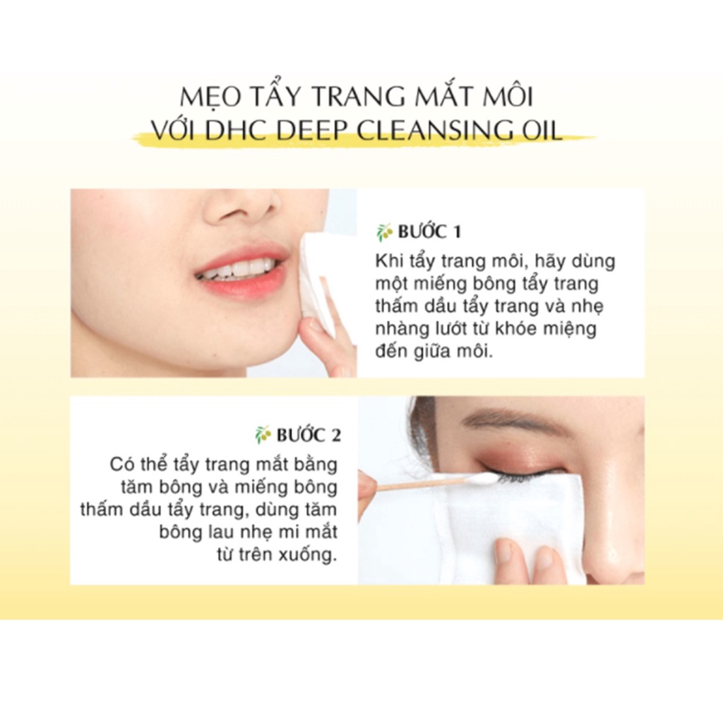 Dầu Tẩy Trang DHC Deep Cleansing Oil (70ml/120ml)