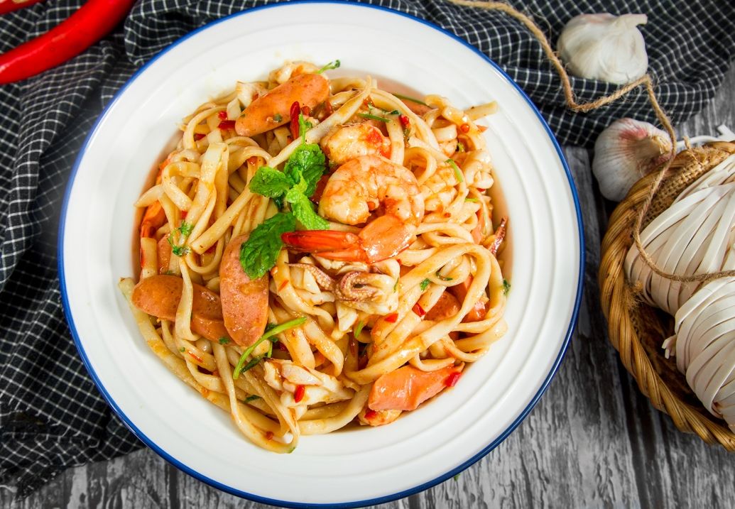 [HCM]Sợi bánh canh khô Huế ( Mỳ vắt)