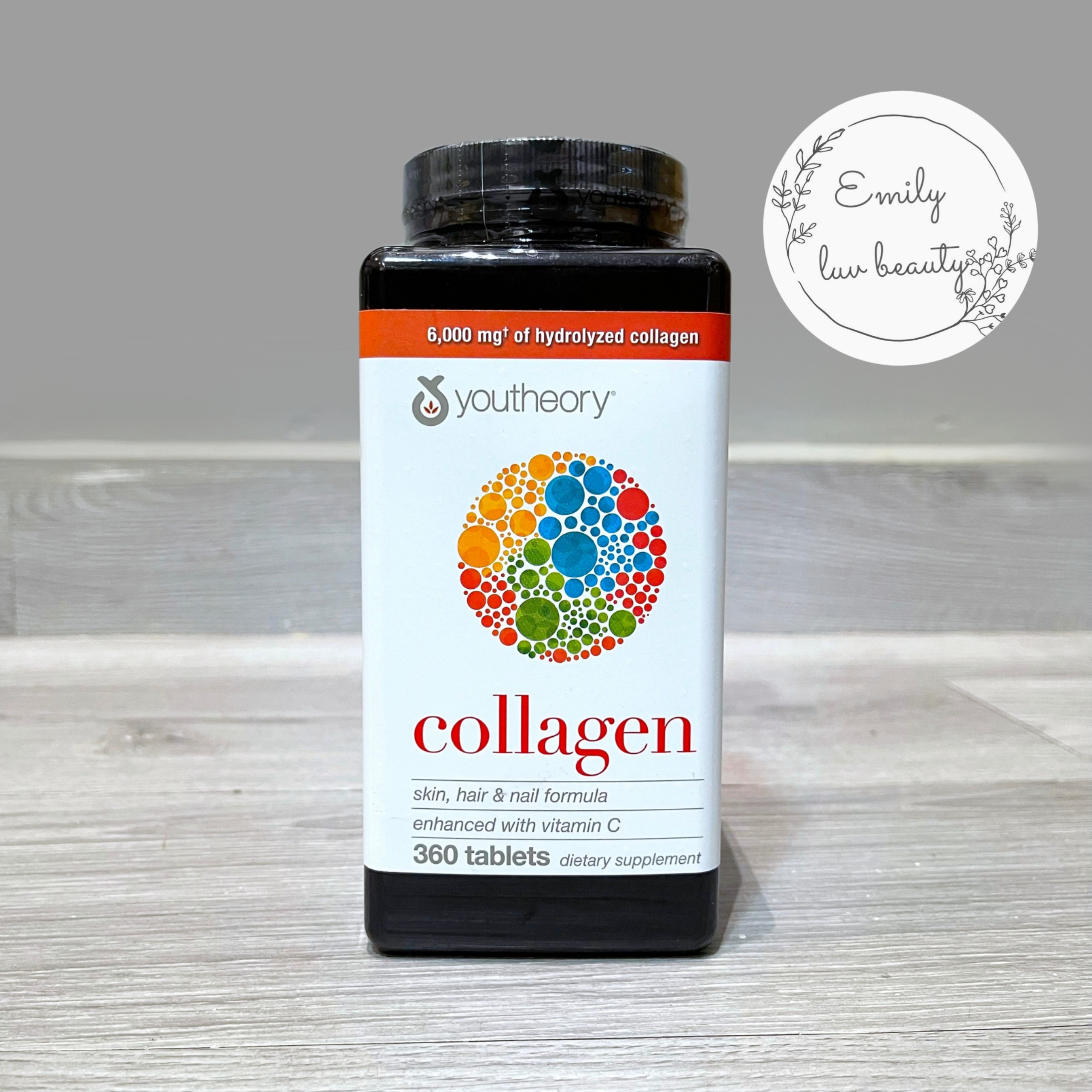 Viên uống Youtheory Collagen Mỹ