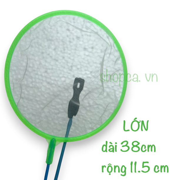 Vợt cá tròn nhỏ nhiều kích thuớc lưới thô