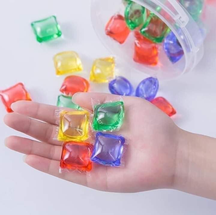 hộp 30 viên giặt xả thái lan