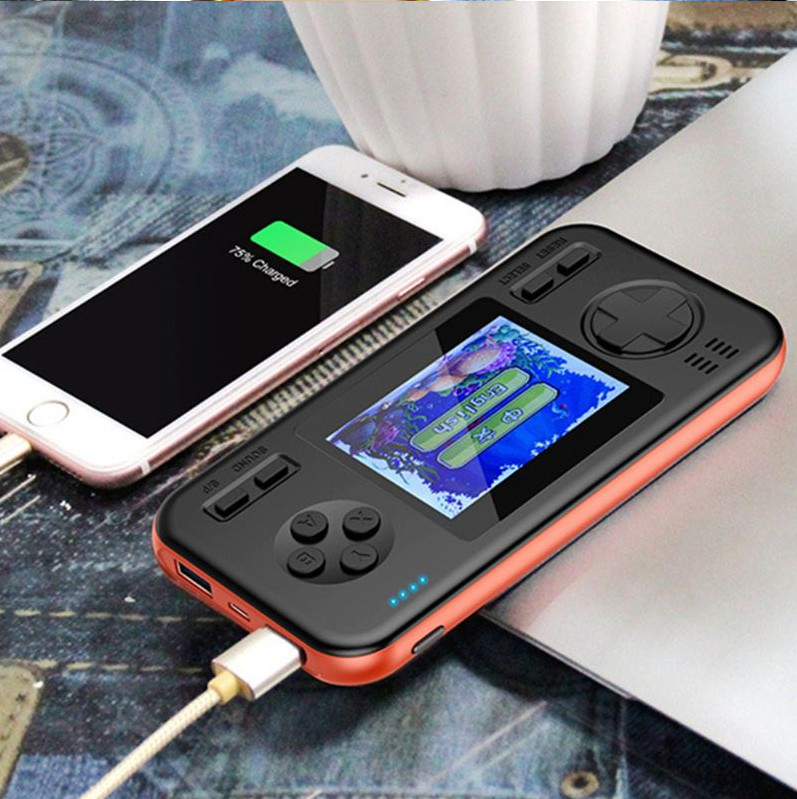 Máy Chơi Game Cầm Tay 416 Game Kiêm Pin Sạc Dự Phòng 8000 mAh - Bảo Hành 12 Tháng