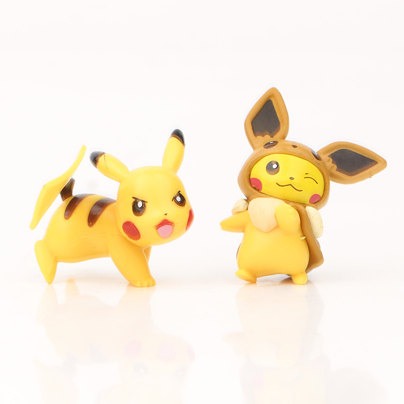 Set 8 mô hình nhân vật pokemon mini siêu cute