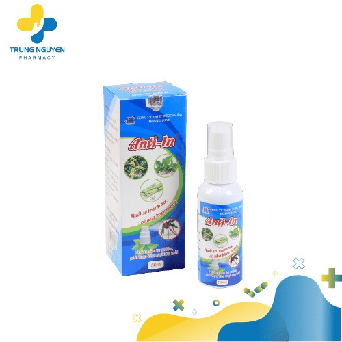 [HCM]Tinh Dầu Đuổi Muỗi - Anti-In (Dạng Xịt 60Ml)