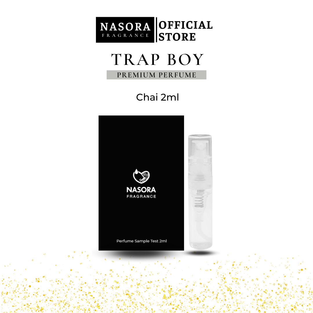 Nước Hoa Nam Trap Boy Nasora Premium Hương Thơm Quyến Rũ, Nam Tính, Cuốn Hút Chai 10ml