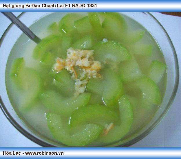 Hạt giống bí đao chanh lai f1 rado 1331 rạng đông gói 0.2gram