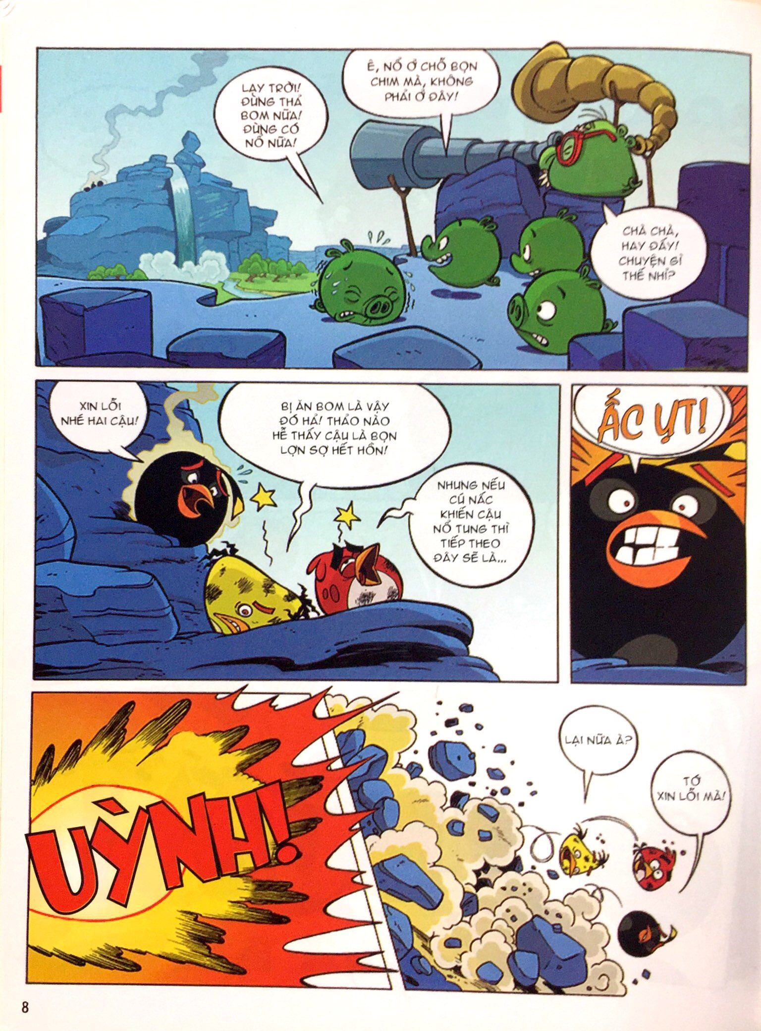 Fahasa - Angry Birds Comics - Chiến Dịch Trộm Trứng