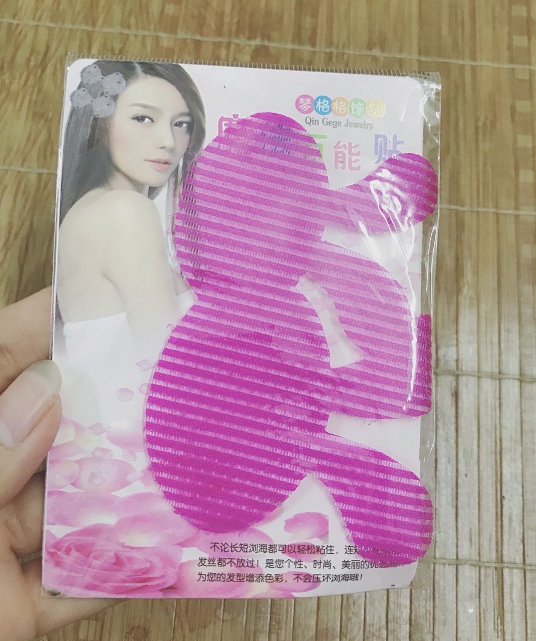 Sét 4 miếng dán tóc hình thỏ siêu xinh - phukienteen