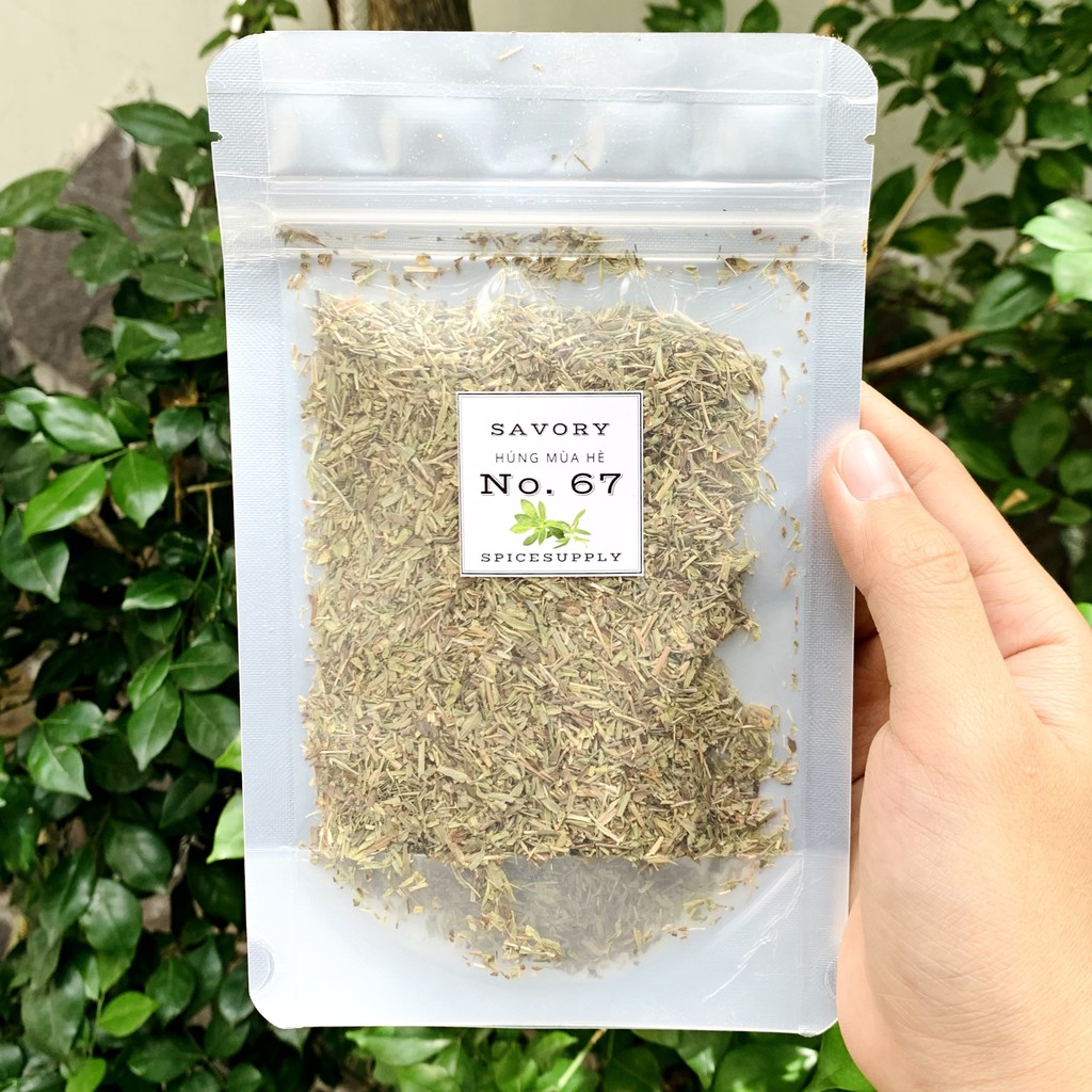 [HCM]Hũ 120ml Savory Leaves - Húng Mùa Hè
