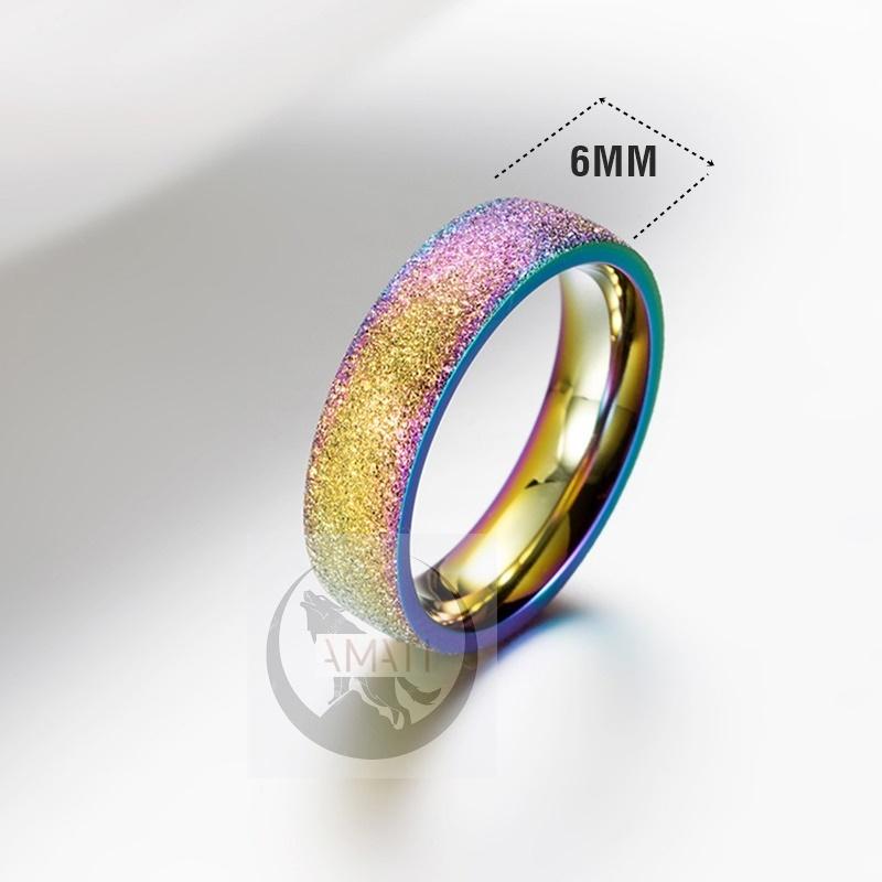 [HCM]Nhẫn nam bảy sắc cầu vòng gtm151 (tặng vòng tay supreme)