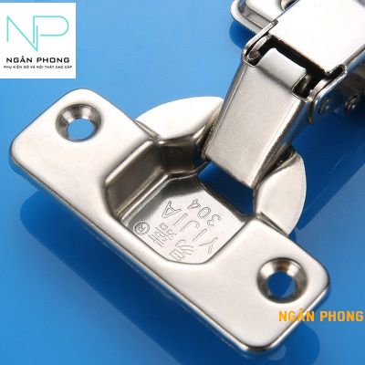 [HCM]BẢN LỀ GIẢM CHẤN INOX 201- DÀY