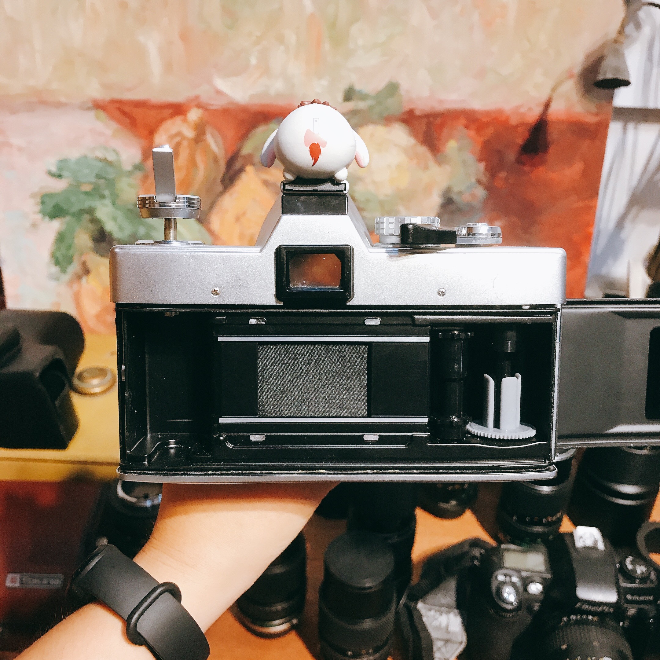 Máy ảnh film Minolta SRT101 & lens