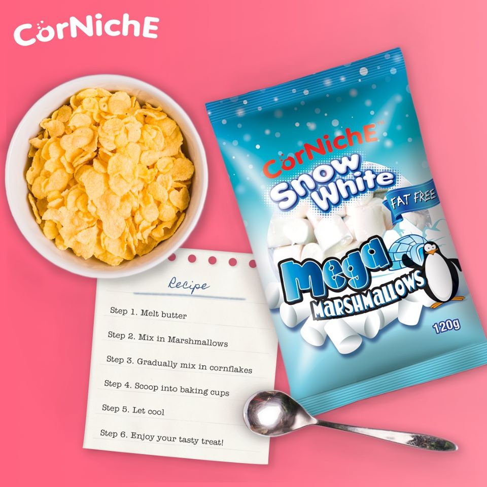 Kẹo xốp marshmallows tuyết trắng 120g
