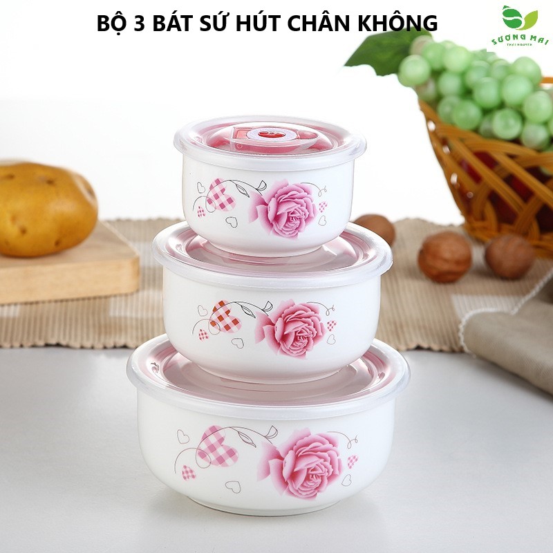 Bộ thố sứ 3 cái