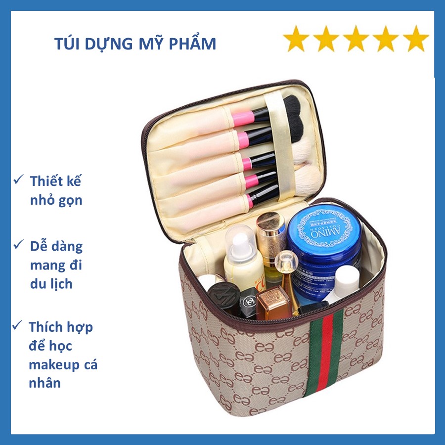 Pouch cosmetic/makeup, trunk canvas cosmetic Personal Mini Travel, bag makeup 88079