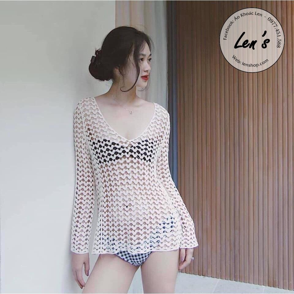 ÁO REN ĐI BIỂN MẶC NGOÀI BIKINI