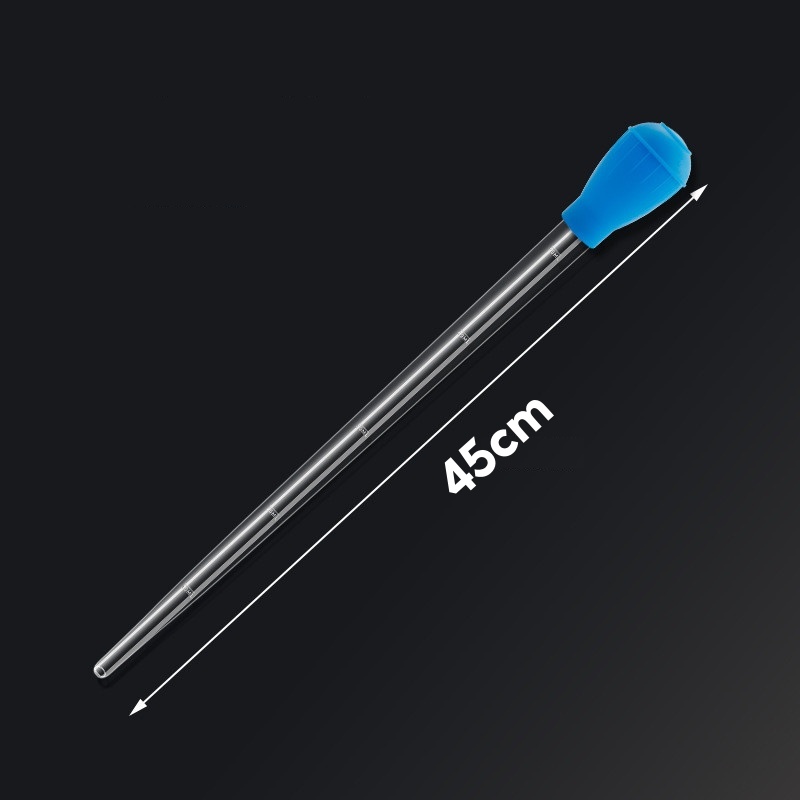 Ống bóp hút cặn dài 28cm/ 45cm/ 54cm | hút cặn - cho ăn artemia - châm phân nước cho bể thuỷ sinh, cá cảnh