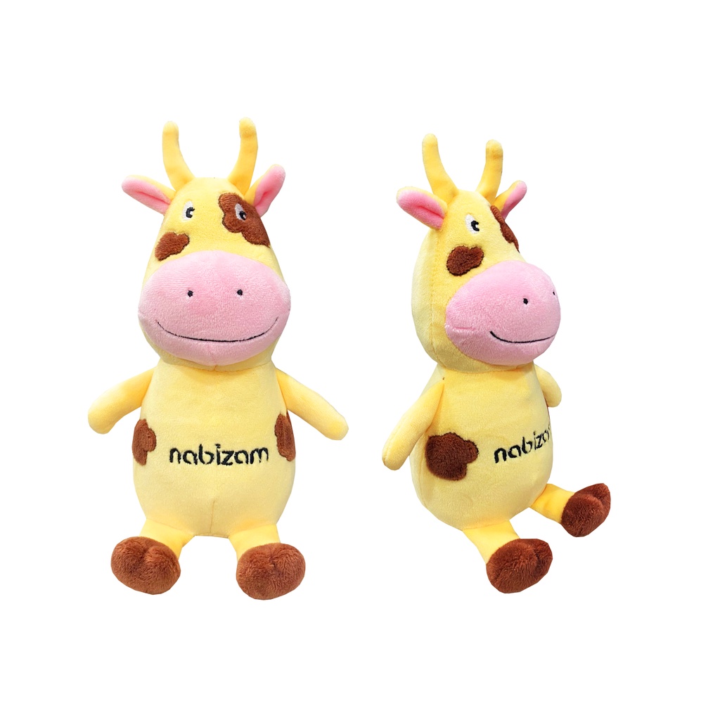 [Quà tặng] Thú Bông Con Bò Bé Nabizam- 25cm