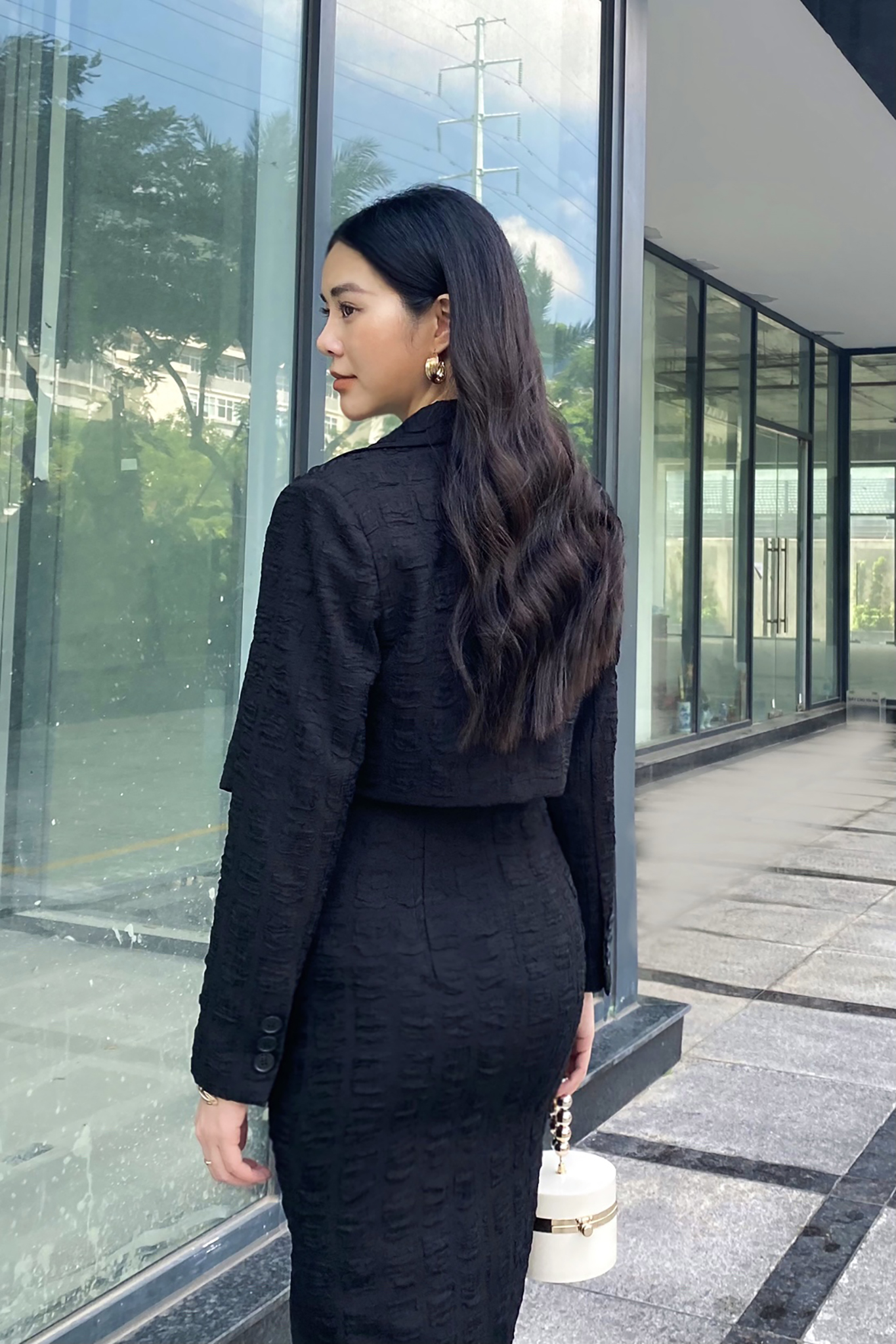 Áo kiểu Eva de Eva 21AOTE024D