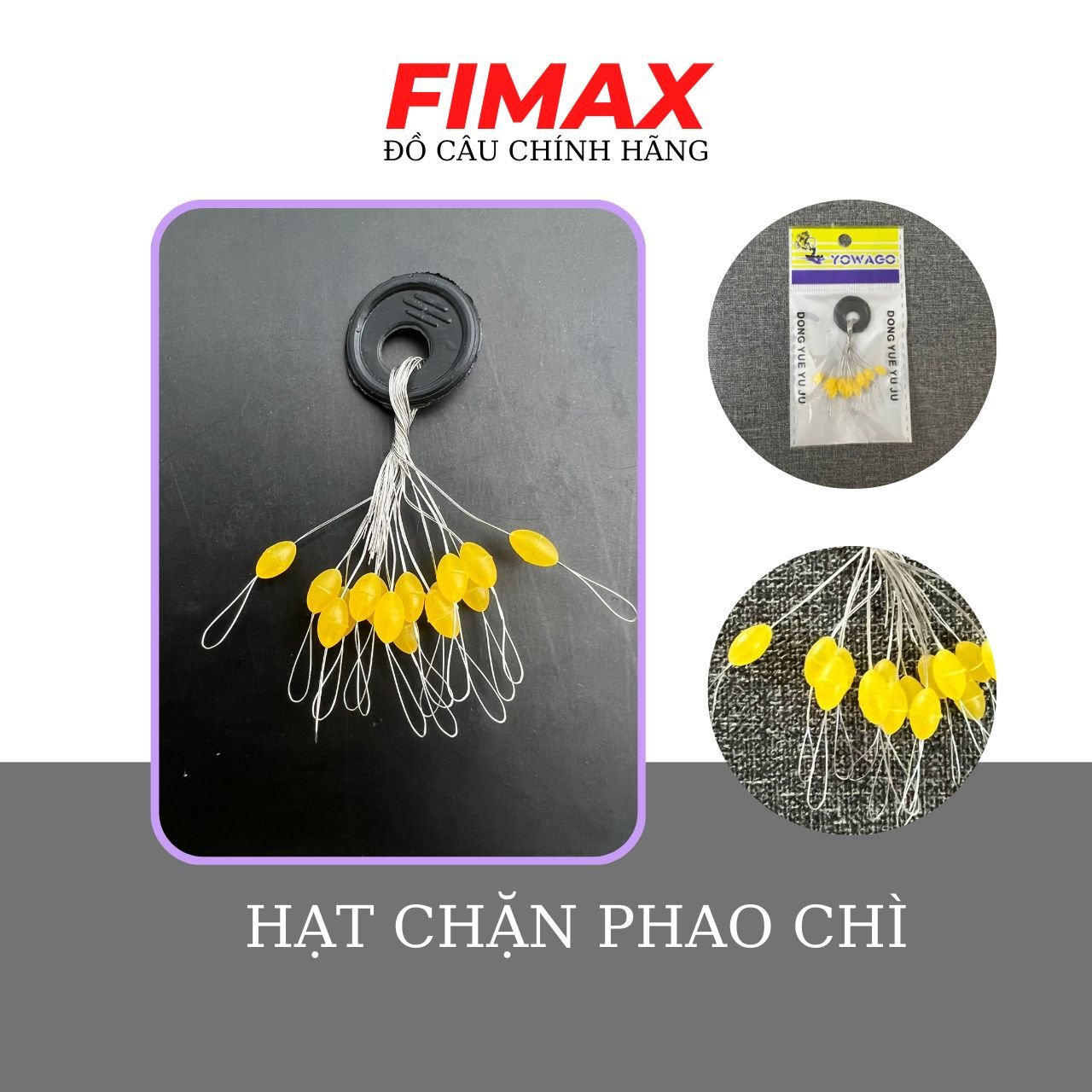 Hạt chặn chì - Chặn phao (Túi 10 hạt)