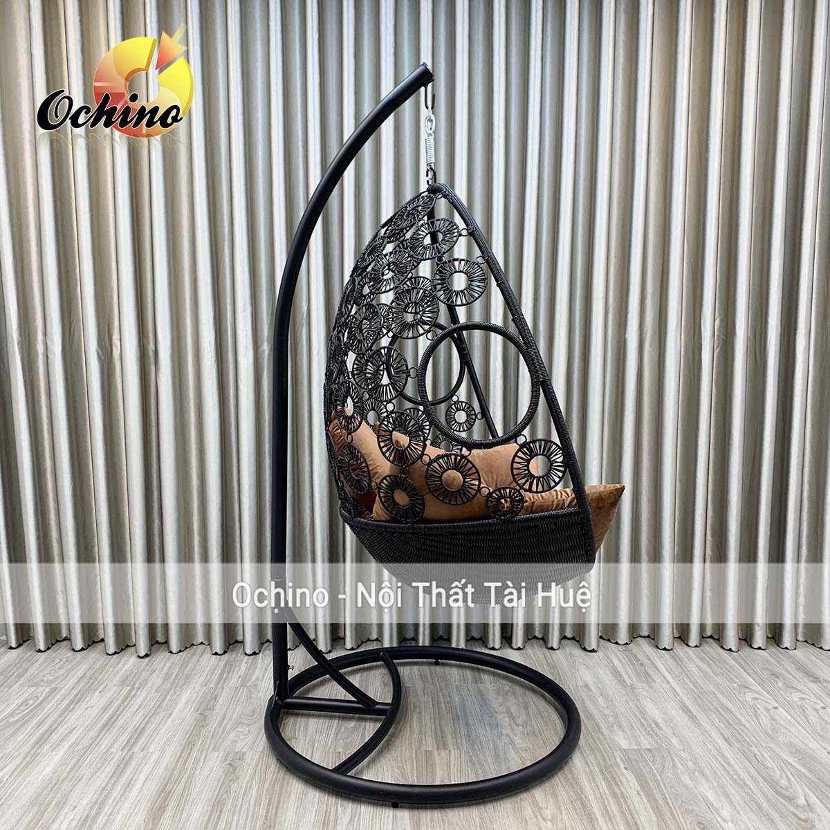 (FREESHIP) Xích Đu Hoa Đơn Để Ban Công Sang Chảnh (Có Sẵn)