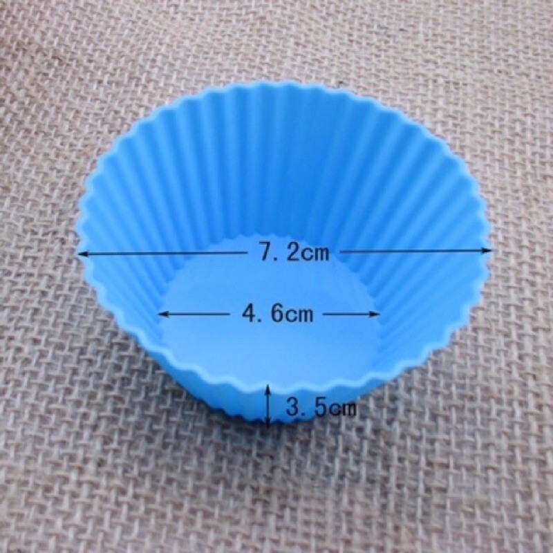 Khuôn Cupcake Silicon 7Cm