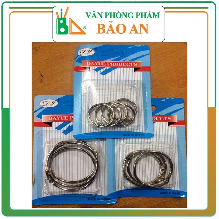 Còng đóng sổ cardring - mua 10 tặng 1 - văn phòng phẩm bảo an