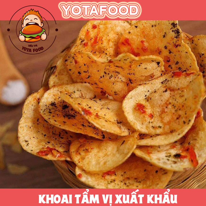 Khoai lang sấy tẩm gia vị ( Giòn ngon - đậm vị ) - 500Gr