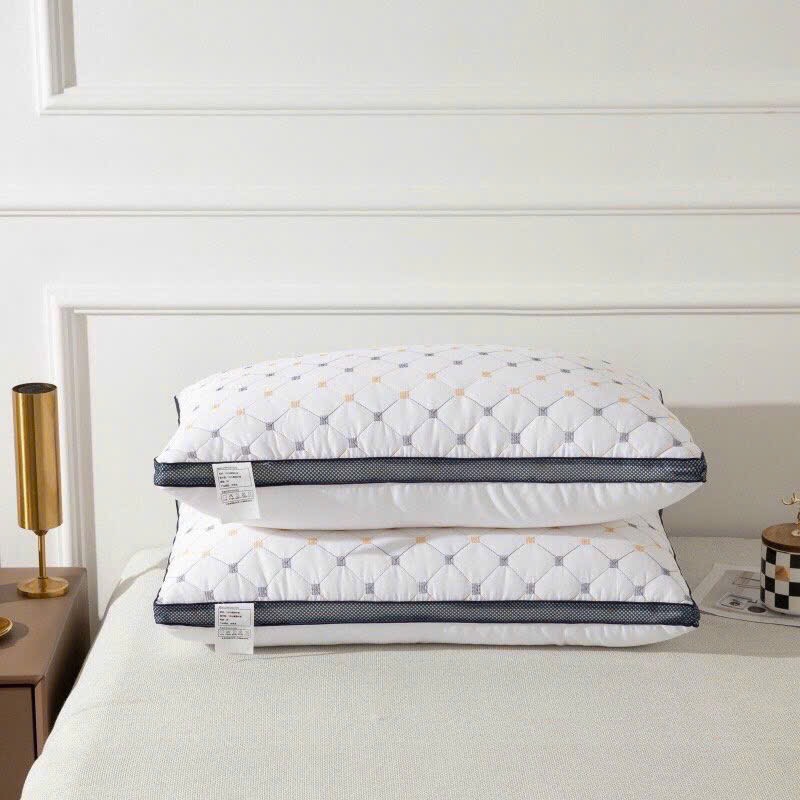Ruột gối đầu trần trám kích thước 50x70cm, ruột gối bông tự nhiên cao cấp - gối nằm 50-70
