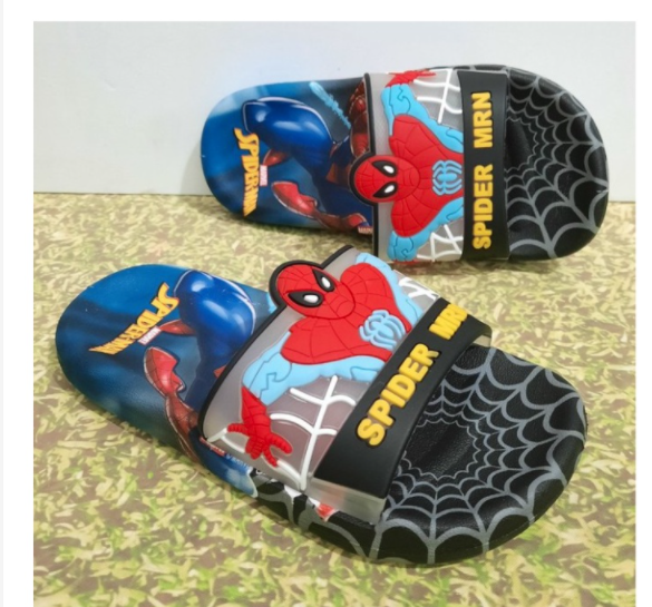 DÉP SIÊU NHÂN NHỆN 3D ĐẾ DẺO BÉ TRAI