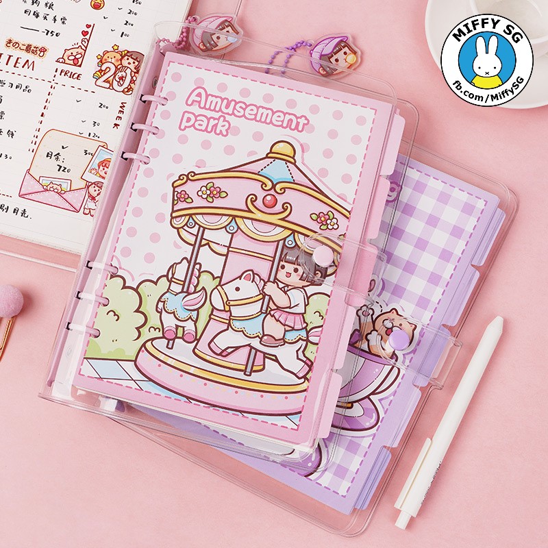 [DUGA] SET PLANNER SỔ CÒNG A5A6 SMALL MOCHI