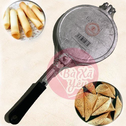 Khuôn bánh kẹp cuốn huỳnh anh 16cm