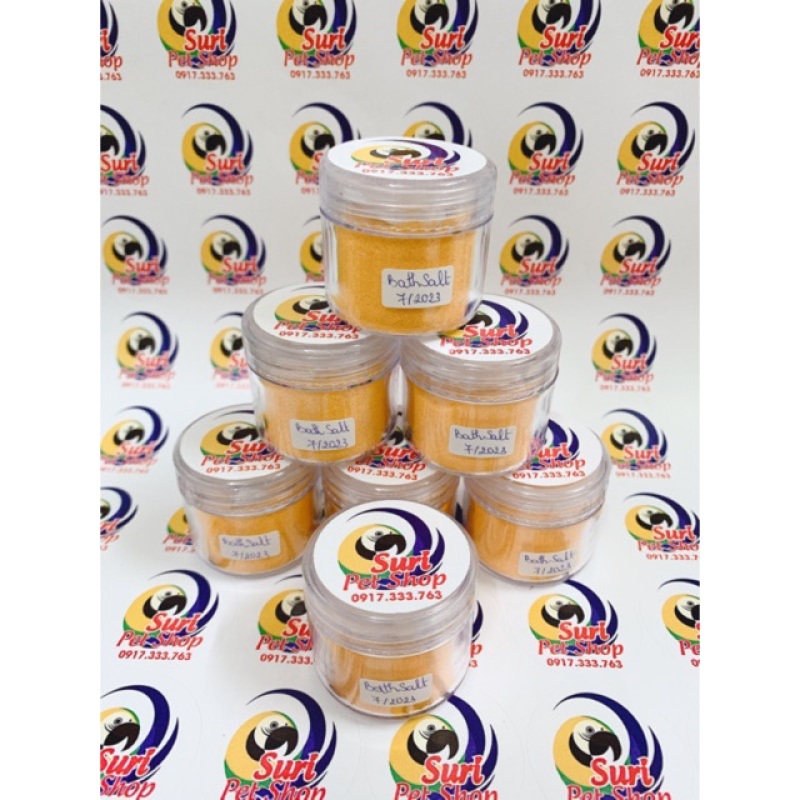 Muối tắm cho chim-vẹt hũ 40gr