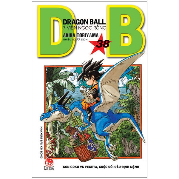 Fahasa - dragon ball - 7 viên ngọc rồng tập 38: son goku vs vegeta, cuộc đối đầu định mệnh