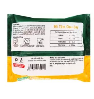 Mì 3 Miền Tôm Chua Cay Thùng 30 gói x 65gr