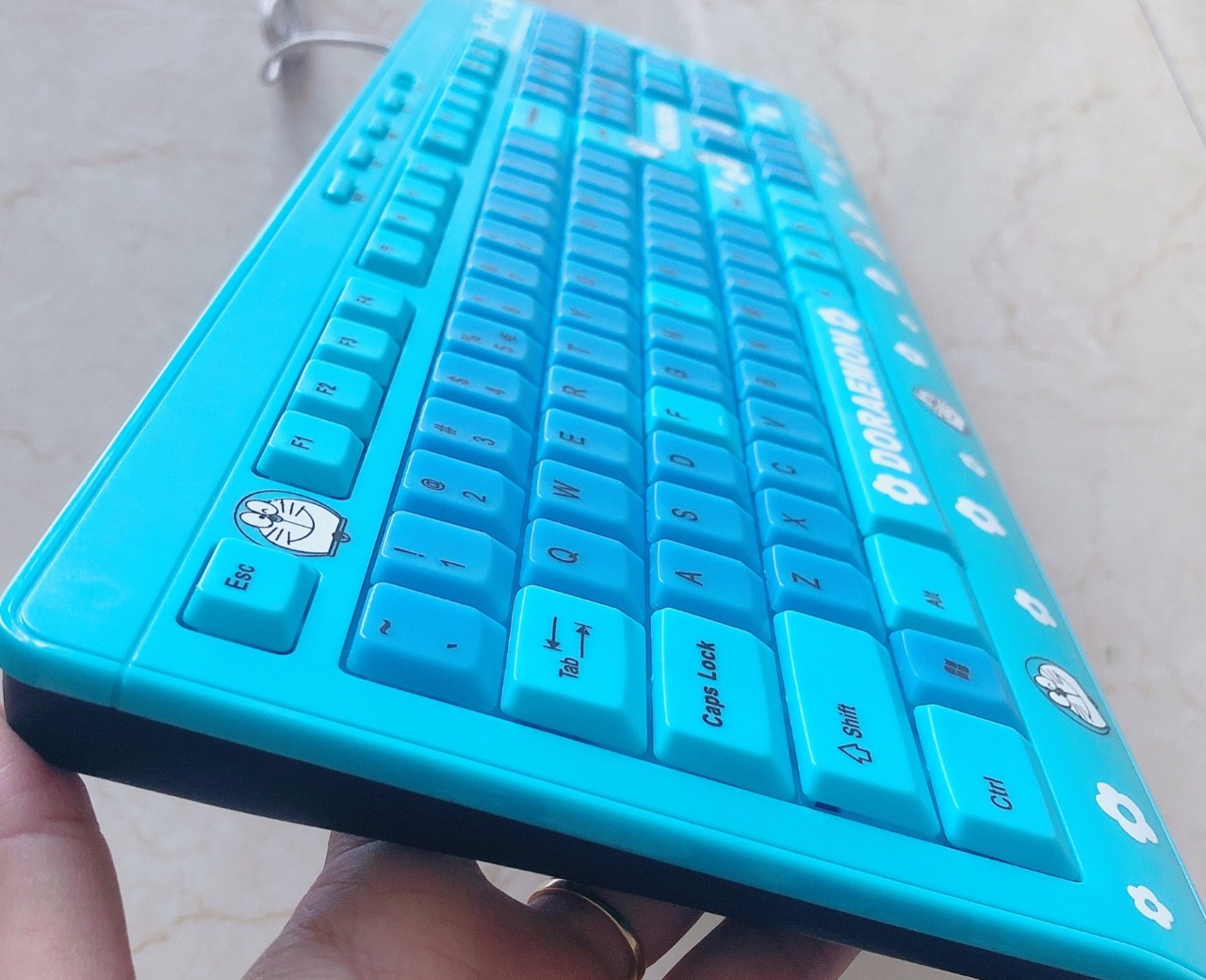 Bàn phím máy tính Doremon có dây cổng usb- BÀN PHÍM MÁY TÍNH