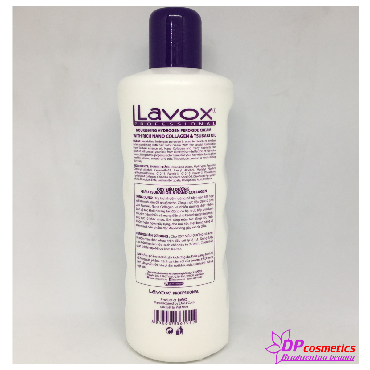 [HCM]Oxy trợ nhuộm tóc Lavox 6912 %