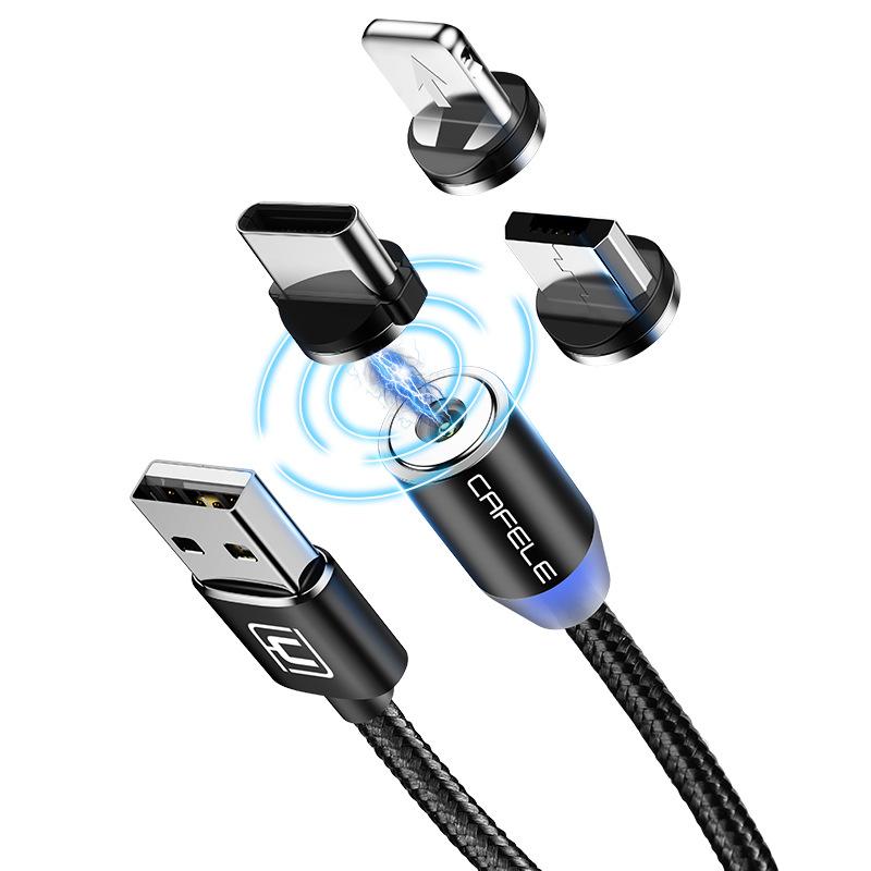 [HCM]Cáp Sạc nhanh Từ Hít Nam Châm cho thiết bị Lightning / Micro USB / TYPE-C