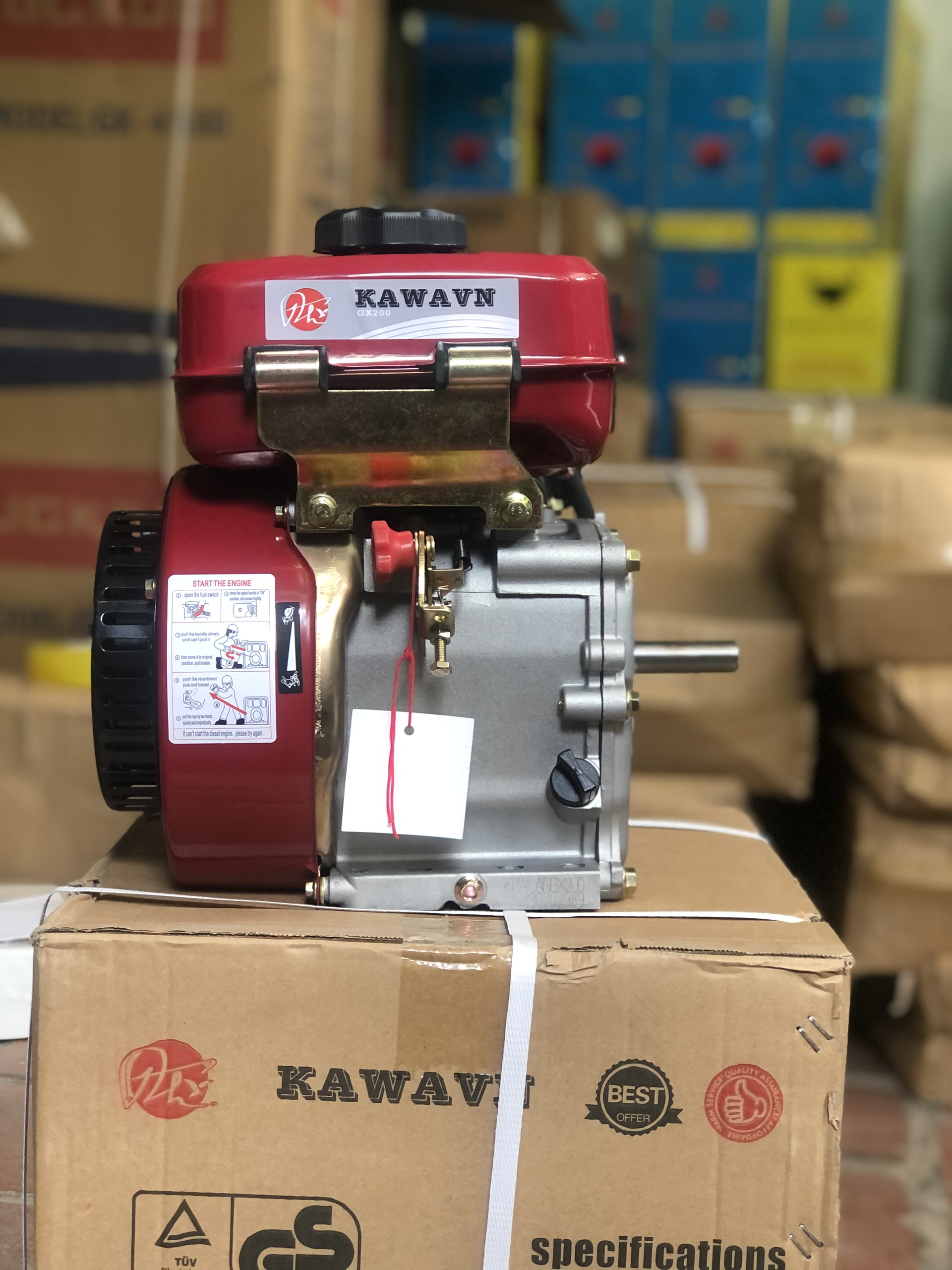 Máy Nổ – Động Cơ Dầu  Kawavn 6.5HP